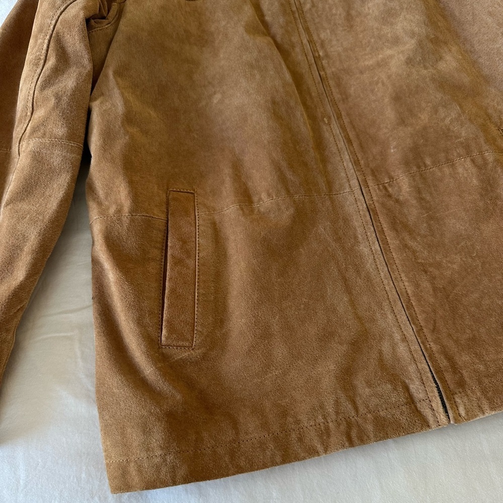 Boston Harbour Genuine Leather Jacket, Size L - Picture 4 of 16